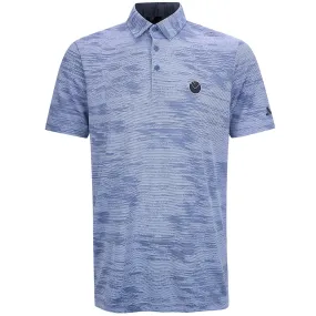 ADIDAS LUFC GOLF ULTIMATE365 STRIPE POLO