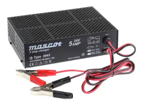 Mascot 2043 Battery Charger For Lead Acid 24 V 24V 5A with EU plug
