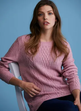 Pink Cable Jumper