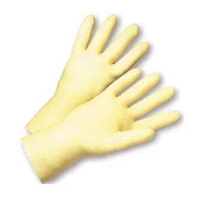 PIP® 4343 Unsupported Latex, Unlined with Raised Diamond Grip - 16 Mil